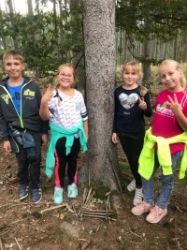 Kubík, Adélka, Aminka a Terezka		  